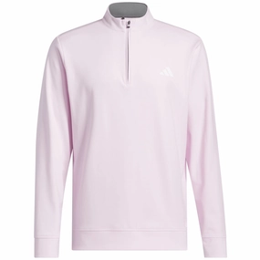 adidas Ultimate365 Classic 1/4 Zip Pullover - Clear Pink Fresh Bold