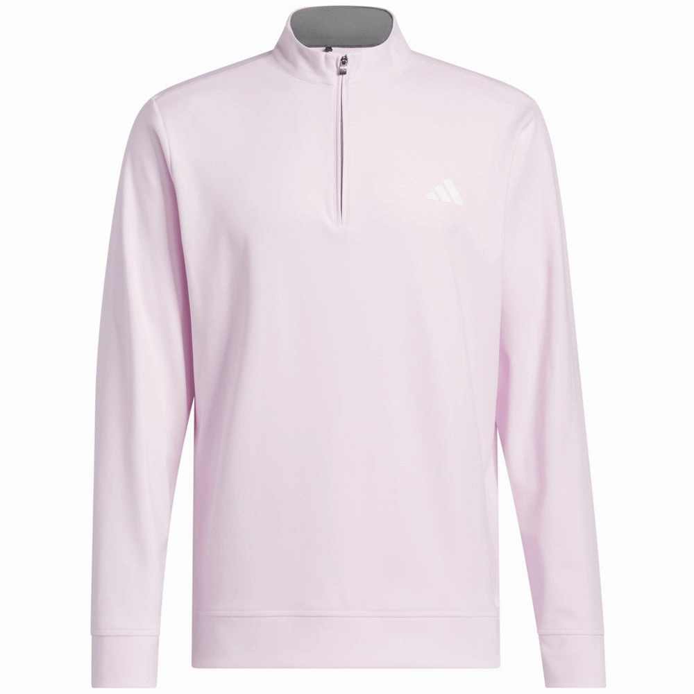 adidas Ultimate365 Classic 1/4 Zip Pullover - Clear Pink Fresh Bold