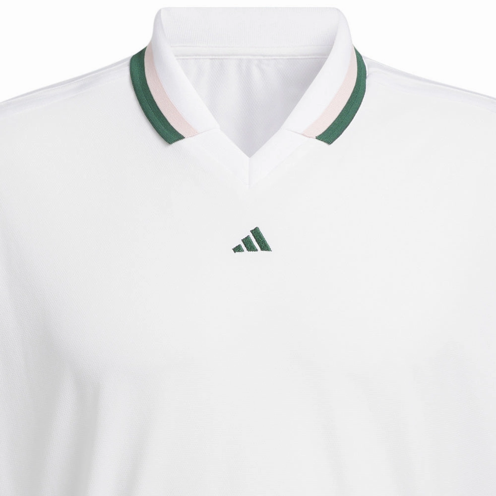 Street Outfit adidas Ultimate365 Jersey Polo Shirt - White