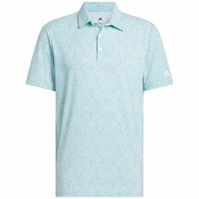 Trendy Vibe adidas Ultimate365 Mini Bunker Polo Shirt - Pure Teal