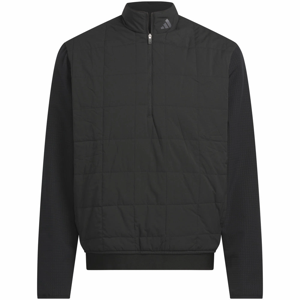 adidas Ultimate365 Quilted DWR 1/2 Zip Pullover - Black product gemstone luxury Trendy Style