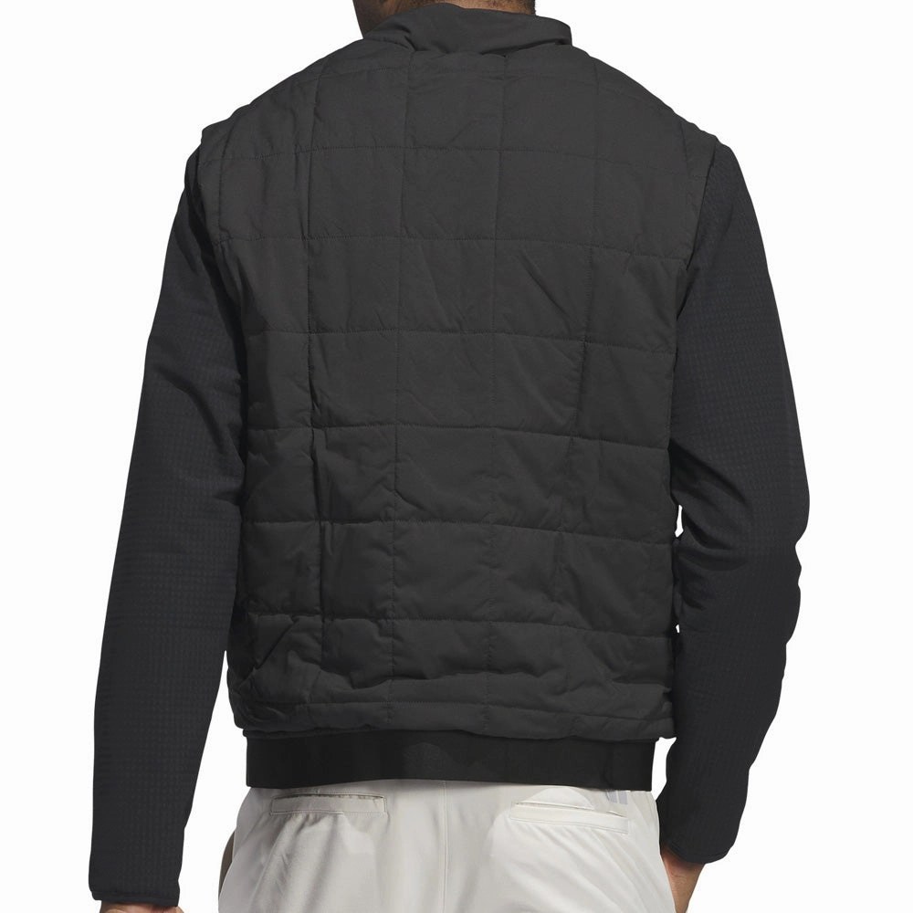 Relaxed Style adidas Ultimate365 Quilted DWR 1/2 Zip Pullover - Black