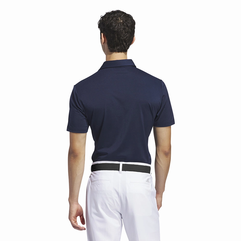 Comfortable Touch Soft touch finish adidas Ultimate365 Solid Polo Shirt - Collegiate Navy
