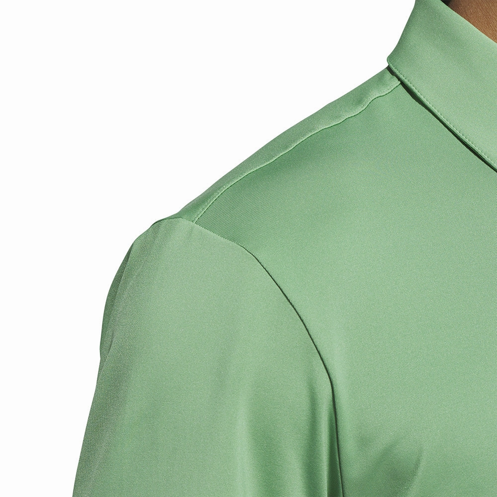 WrinkleFreeFabric Casual everyday wear adidas Ultimate365 Solid Polo Shirt - Preloved Green