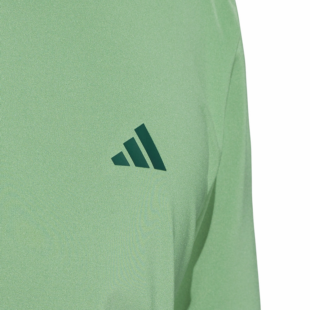 Microfiber texture adidas Ultimate365 Solid Polo Shirt - Preloved Green