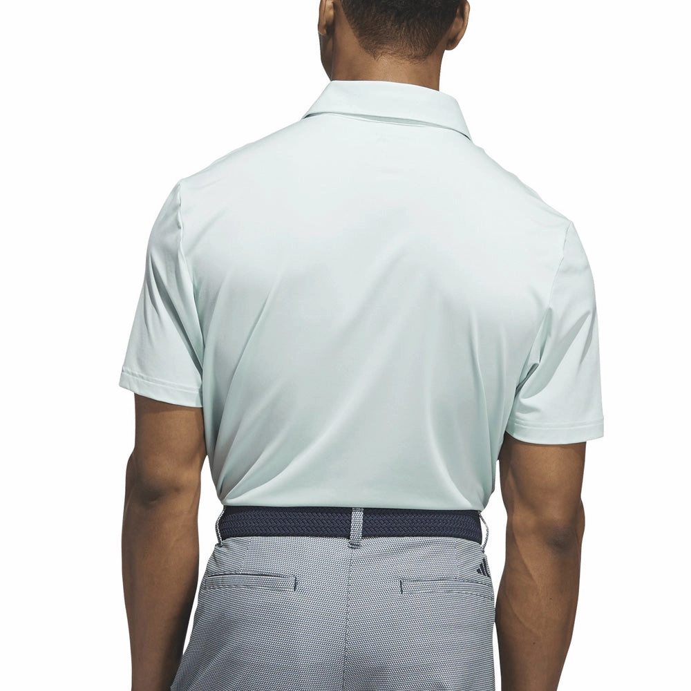 Informal charm weekday wear adidas Ultimate365 Solid Polo Shirt - Semi Flash Aqua