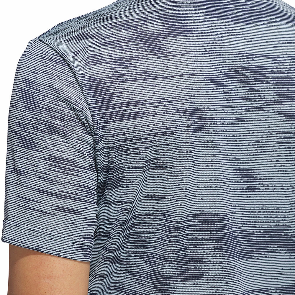 adidas Ultimate365 Sport Collar Polo Shirt - Wonder Blue Effortless Vibe
