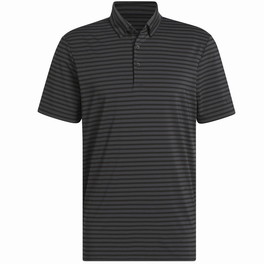 Trendy Fashion adidas Ultimate365 Stripe Polo Shirt - Black/Carbon