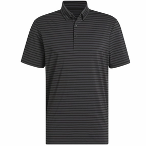 Trendy Fashion adidas Ultimate365 Stripe Polo Shirt - Black/Carbon