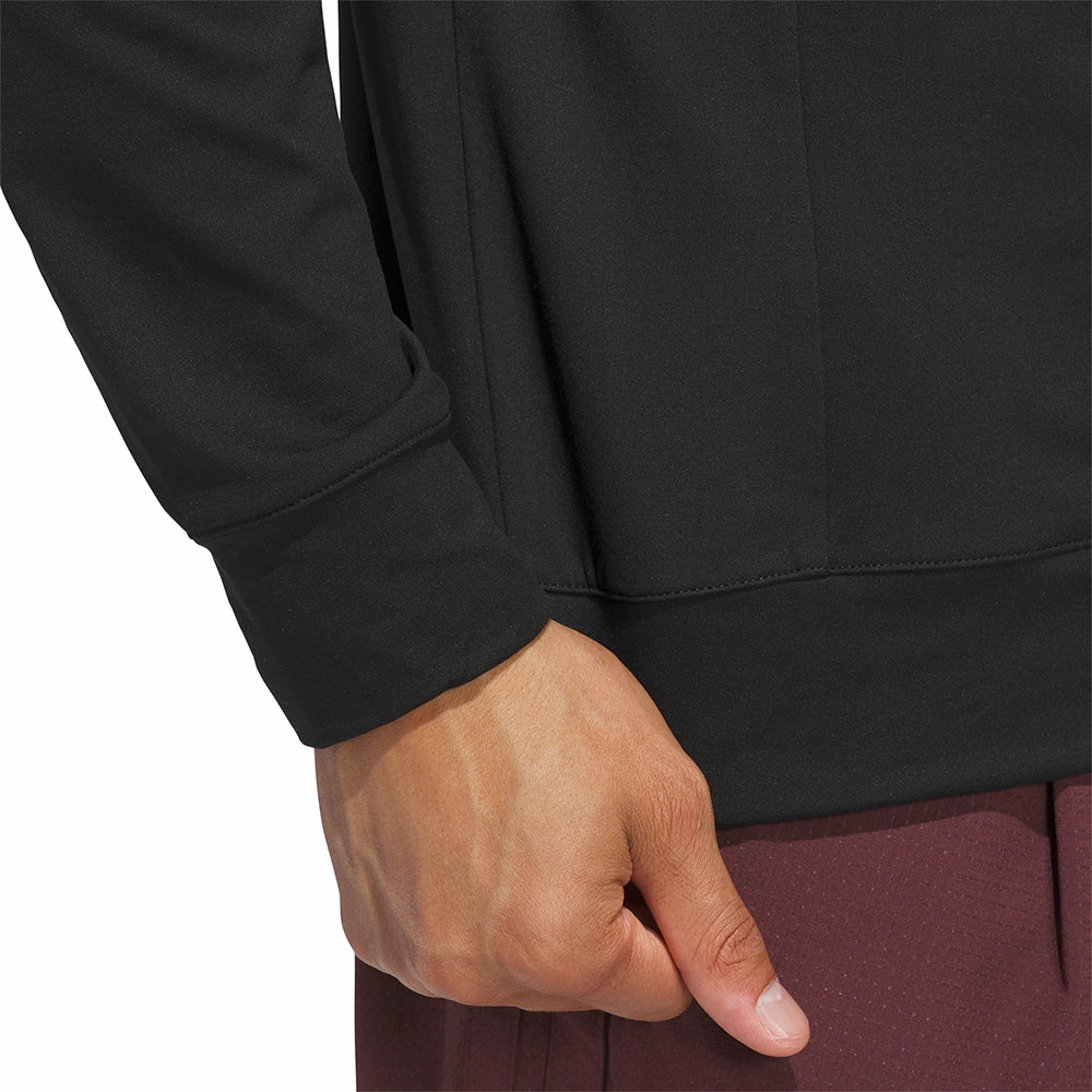 Trendy Layer All Season Wear adidas Ultimate365 Tour 1/4 Zip Pullover - Black
