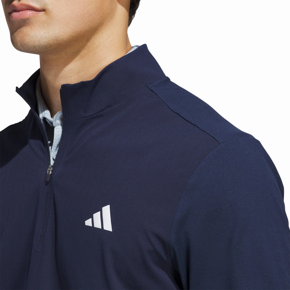 running suitable Basic Hoodie adidas Ultimate365 Tour 1/4 Zip Pullover - Collegiate Navy