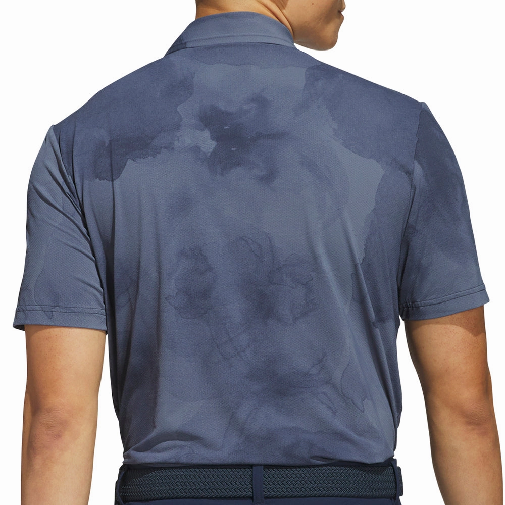 adidas Ultimate365 Tour Adicool LC Polo Shirt - Collegiate Navy/Preloved Ink Relaxed Comfort Look