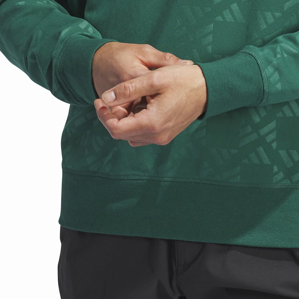 adidas Ultimate365 Tour Sweatshirt - Collegiate Green Fashion Top