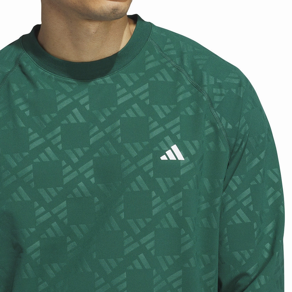 Chill Wear adidas Ultimate365 Tour Sweatshirt - Collegiate Green