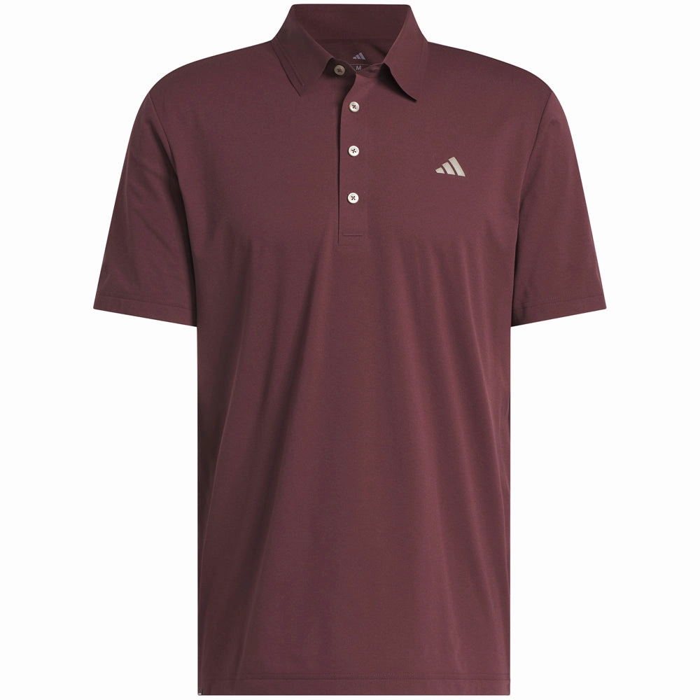 adidas Ultimate365 Tour Twistknit LC Polo Shirt - Aurora Ruby Trendy Vibes