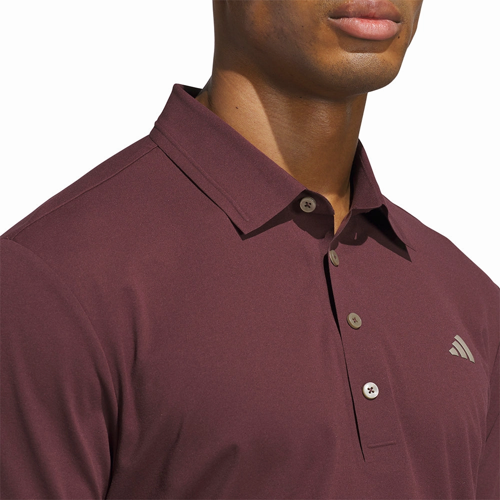 adidas Ultimate365 Tour Twistknit LC Polo Shirt - Aurora Ruby kids' Sporty Layer Look
