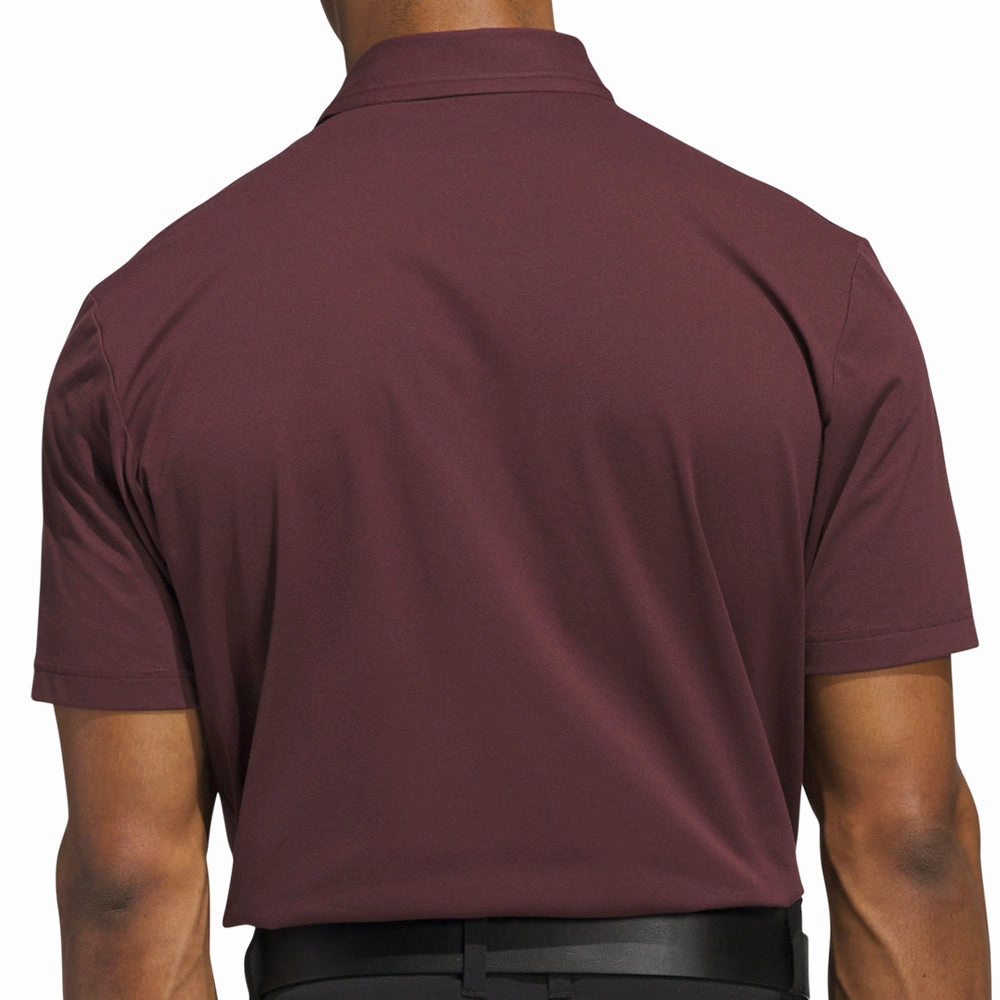 adidas Ultimate365 Tour Twistknit LC Polo Shirt - Aurora Ruby Timeless Style comfortable top