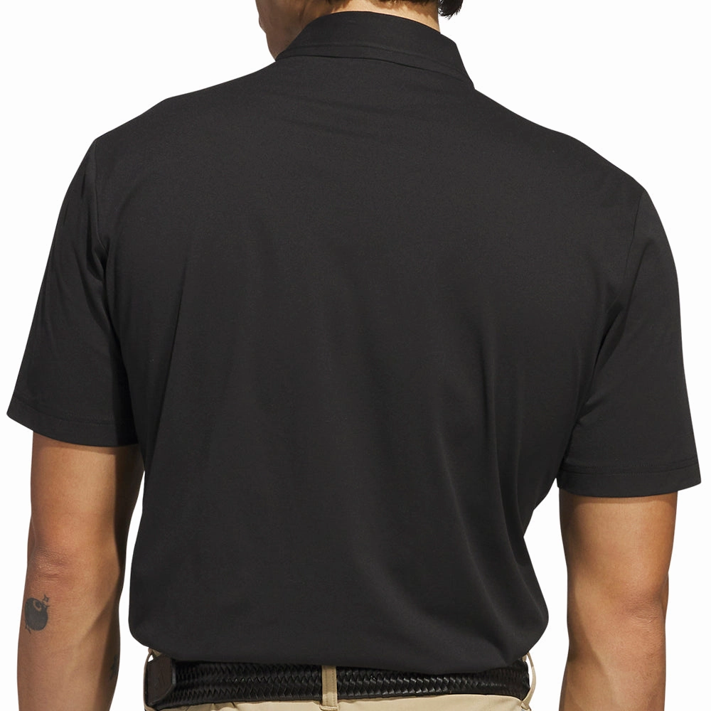 NonIronTechnology Simple Yet Cozy adidas Ultimate365 Tour Twistknit LC Polo Shirt - Black