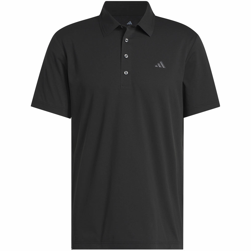 adidas Ultimate365 Tour Twistknit LC Polo Shirt - Black cycling outfit