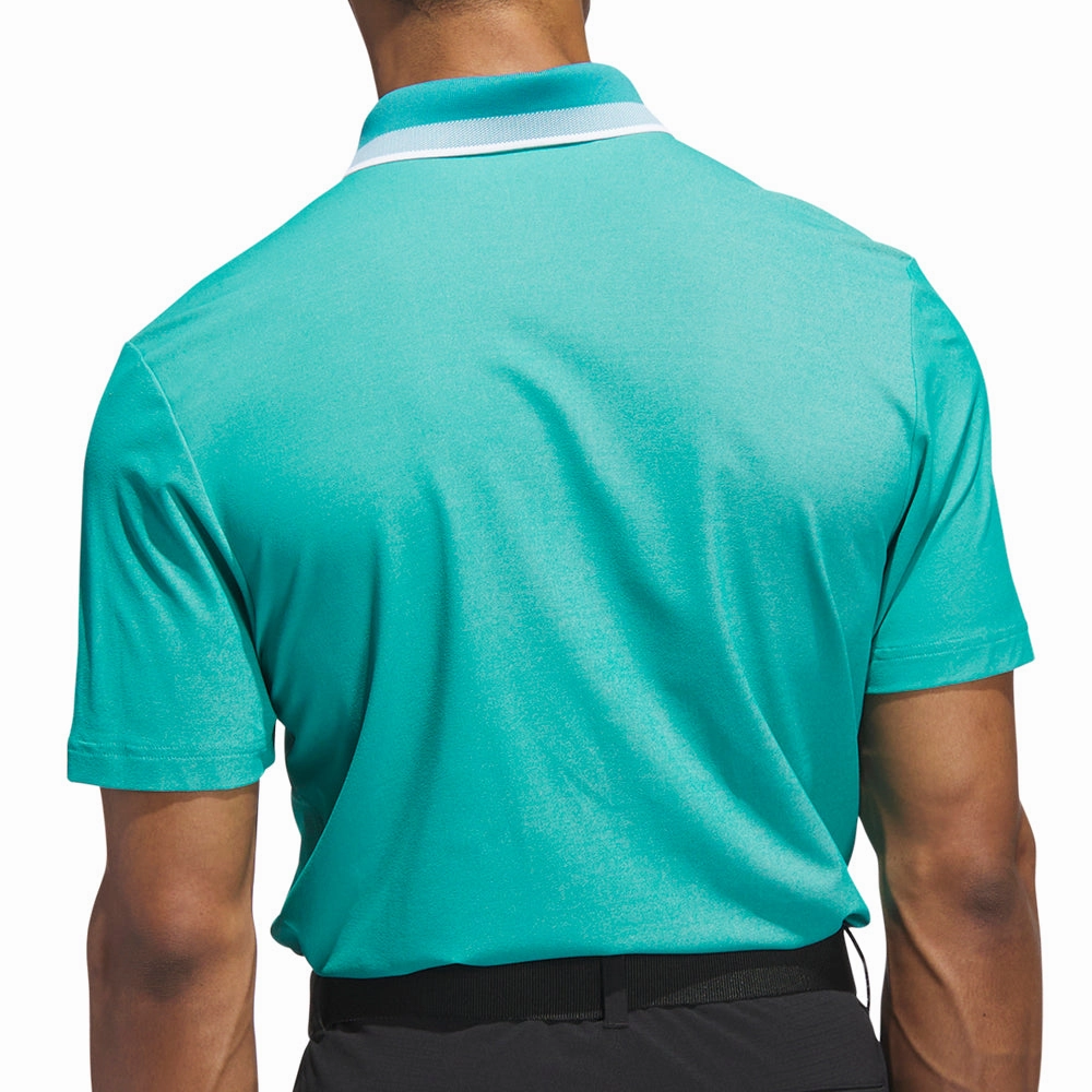 adidas Ultimate365 Tour Twistknit Pique Polo Shirt - Pure Teal Layering Must-Have