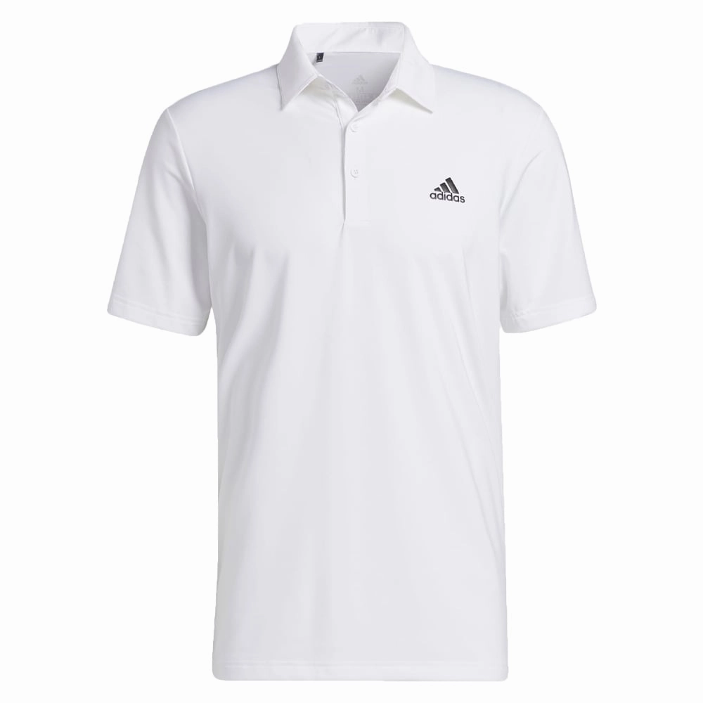 adidas Ultimate 365 Solid Polo - White Outdoor Outfit Style StretchComfortWeave
