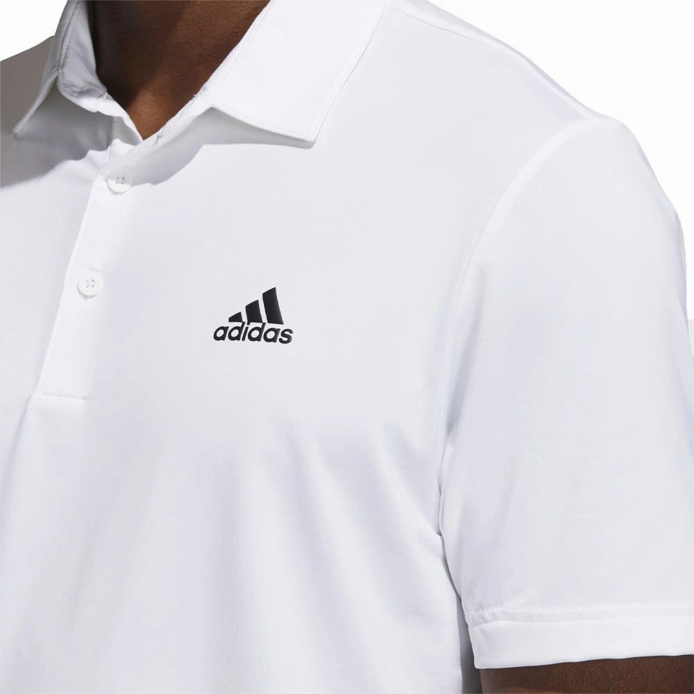 Multi Panel Design Informal charm adidas Ultimate 365 Solid Polo - White