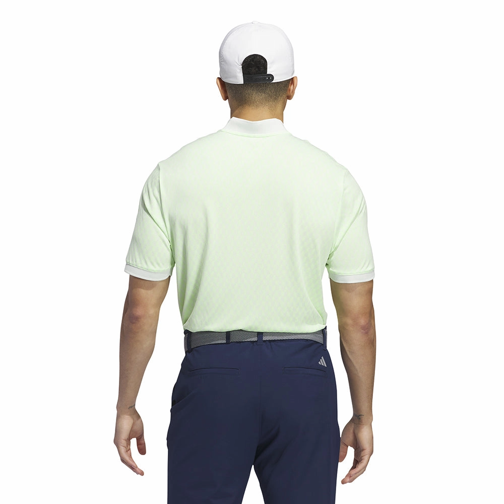 adidas Ultimate 365 Tour Heat.Rdy Polo Shirt - Crystal Jade Drop Shoulder Cut Sporty Comfort
