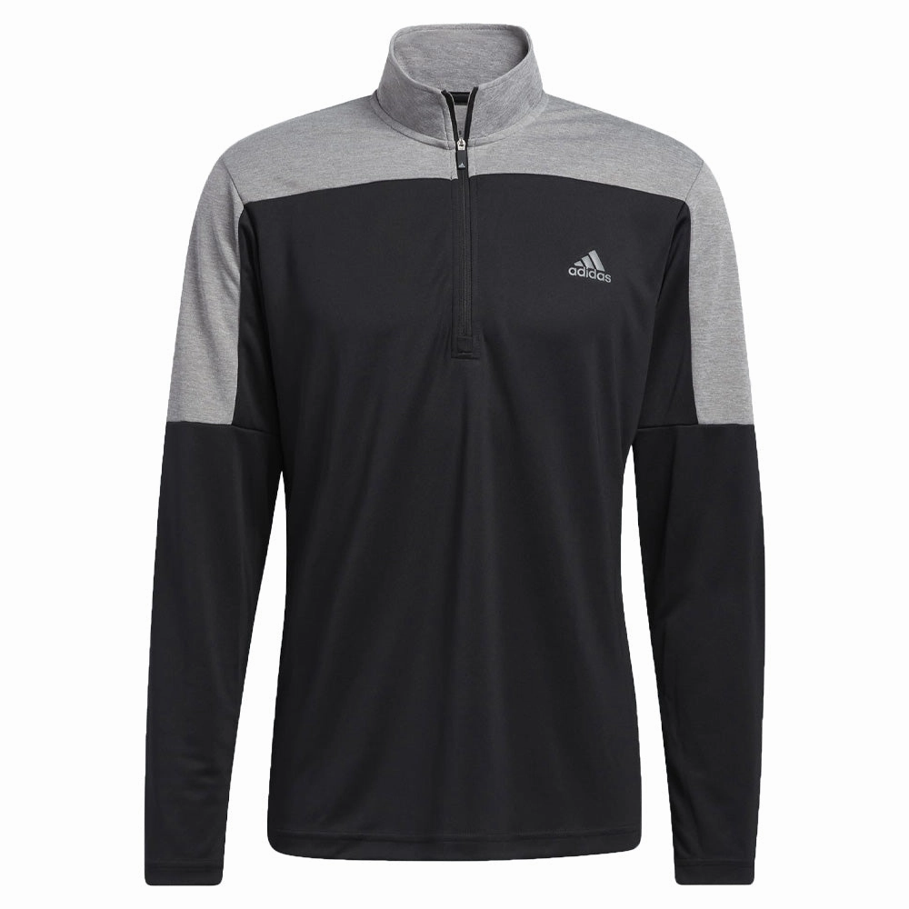 Easy Look Easy Wear adidas UPF Lightweight 1/4 Zip Midlayer- Black
