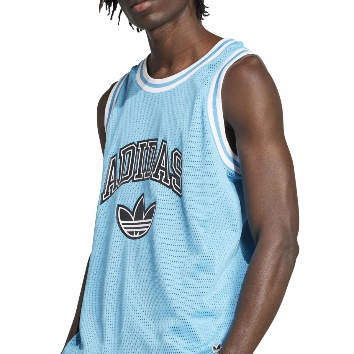 made in Africa detailing Adidas Varsity Basketball Tank Top - App Sky Rush