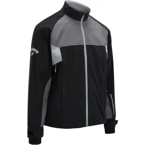 Effortless Layer Bonded Zippers Callaway Stormguard II Waterproof Jacket - Caviar