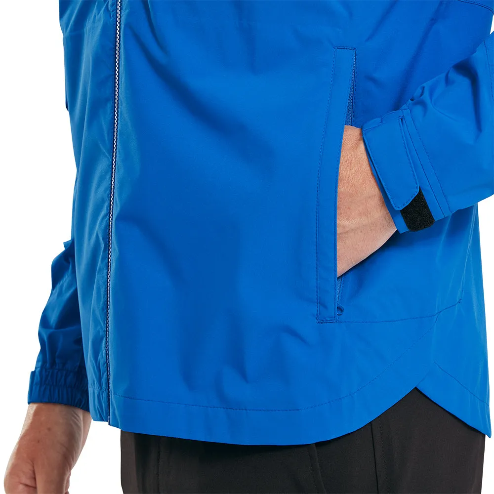FootJoy HydroLite X Waterproof Jacket - Blue Heavyweight Durability Quick Pull Zipper