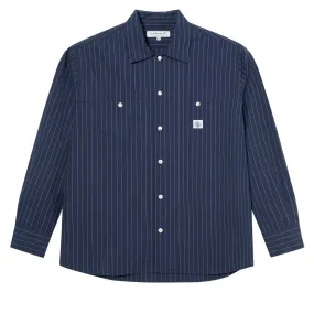 Last Resort AB SM001 Long Sleeve Shirt - Blueprint Hooded Neckline