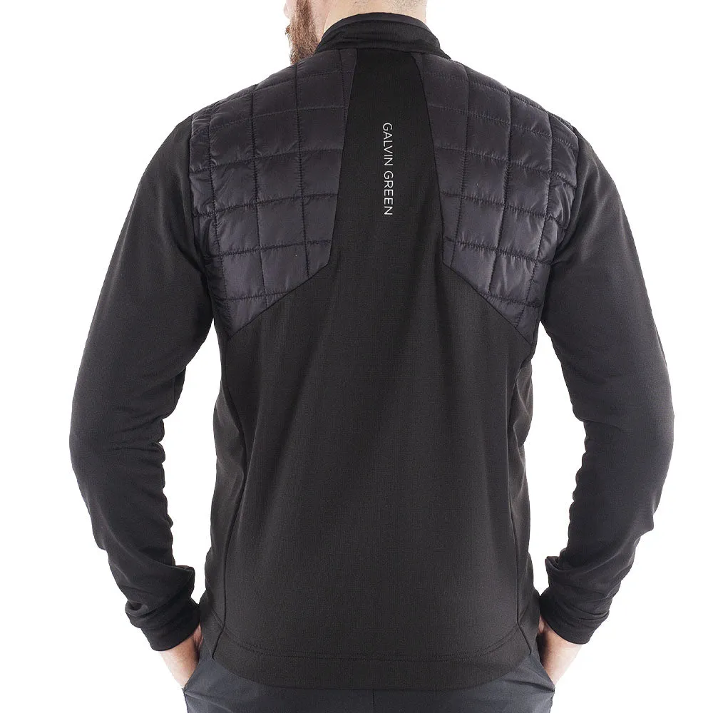 Travel Ready Look Sustainable Packaging Galvin Green Damian Insula Jacket - Black