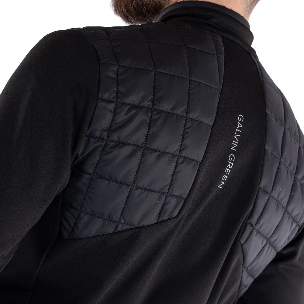 Waterproof Stitch Details Galvin Green Damian Insula Jacket - Black