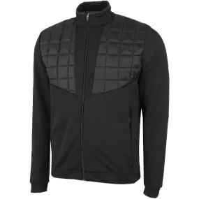 Softshell Fabric TemperatureRegulating Fabric Galvin Green Damian Insula Jacket - Black