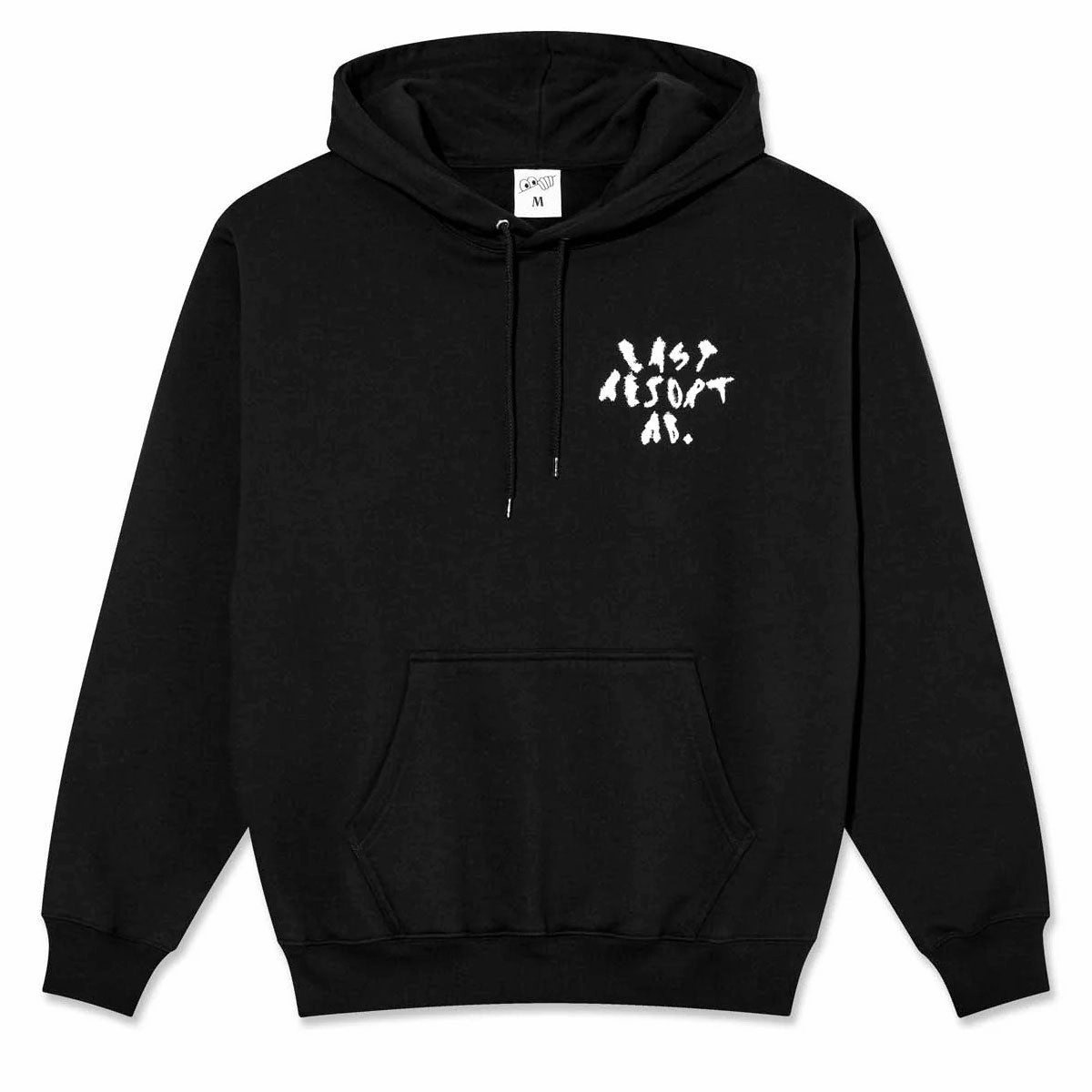 Shape Retention Sailing wear Last Resort AB Art Hoodie - Black