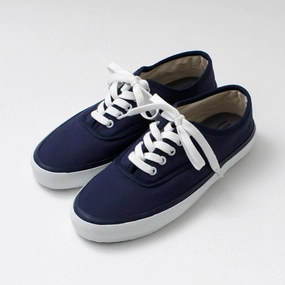 REPRODUCTION OF FOUND / US Navy Military Trainer Cotton Twill Sneakers Footbed Contouring Cush Pad