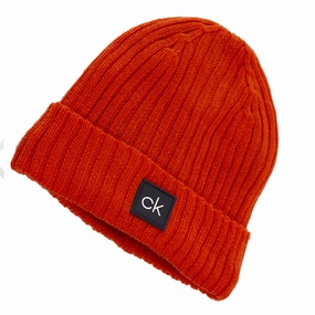 Calvin Klein Chunky Knit Beanie - Blaze Easy Match