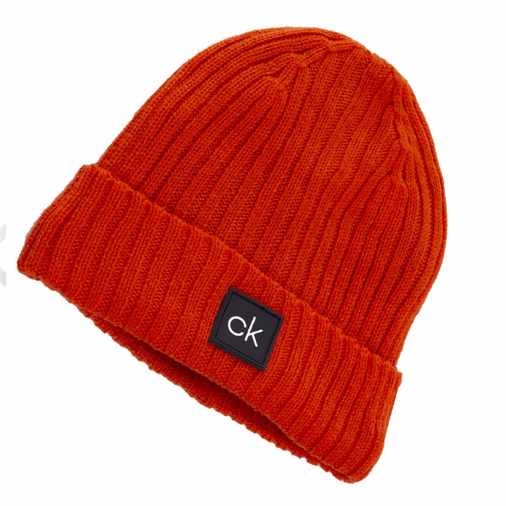 Calvin Klein Chunky Knit Beanie - Blaze Easy Match
