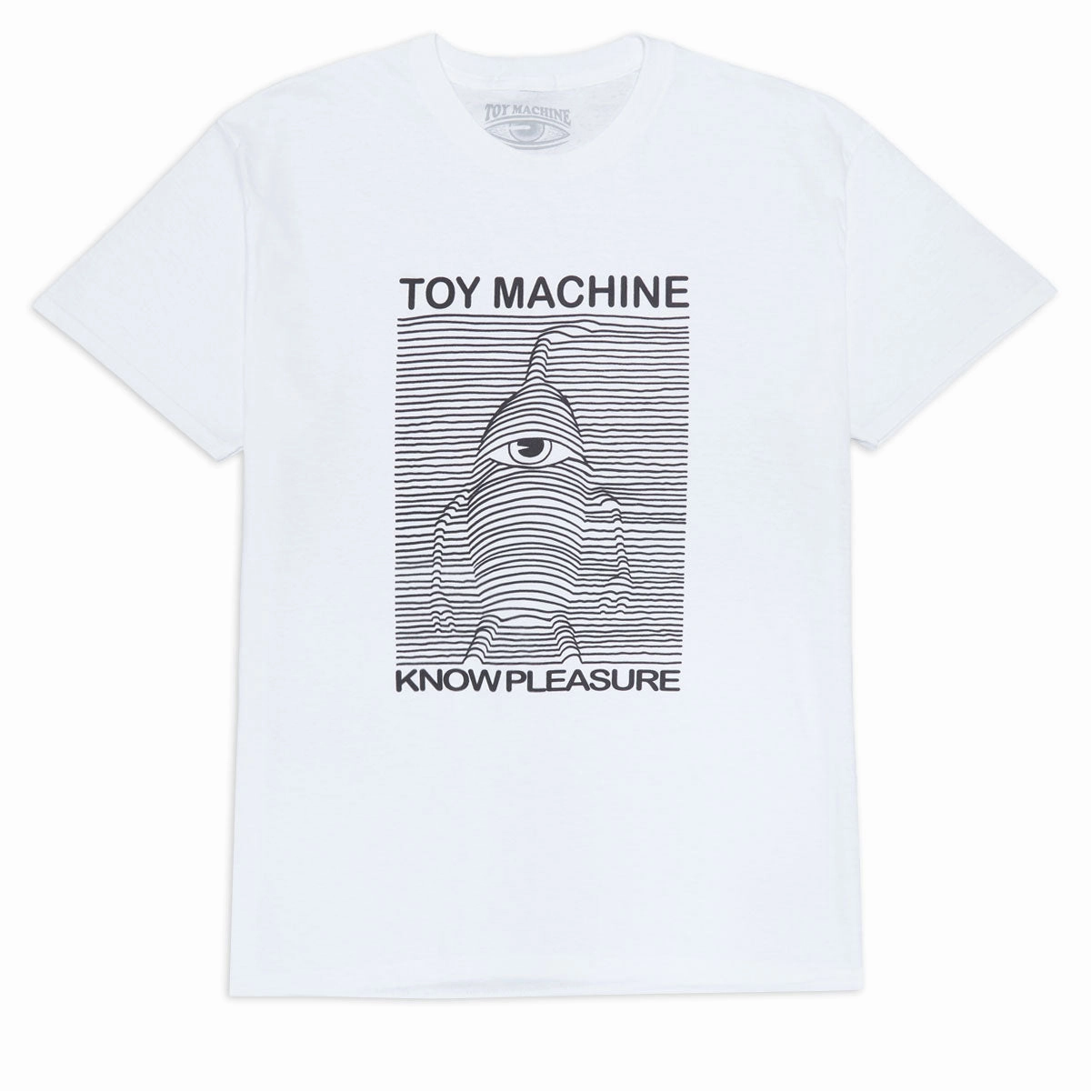 Toy Machine Toy Division T-Shirt - White Soft Design Fresh Trend