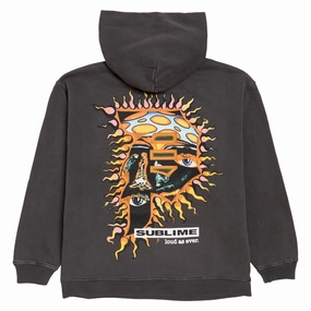 Hyena like Sun Protection Primitive x Sublime Dirty P Sun Hoodie - Black