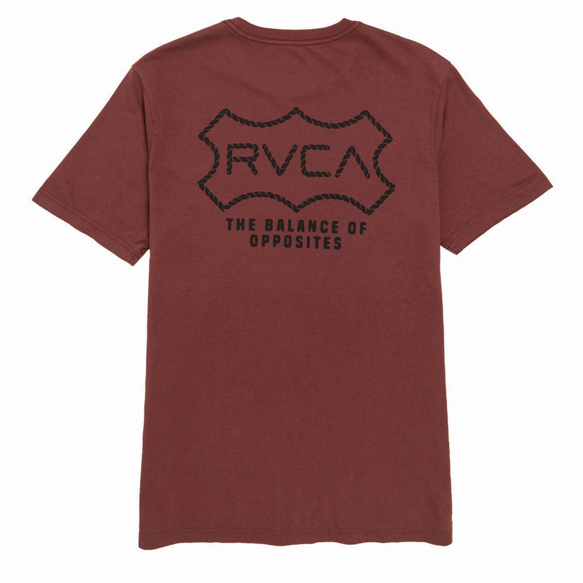 RVCA Genuine T-Shirt - Red Earth Layered Look