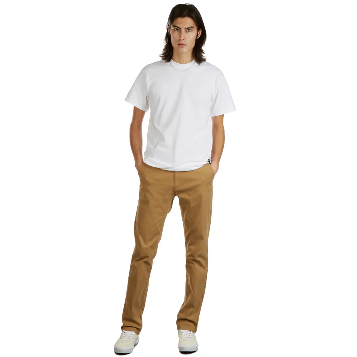 CCS Straight Stretch Chino Pants - Khaki Comfy Wardrobe Comfy Design