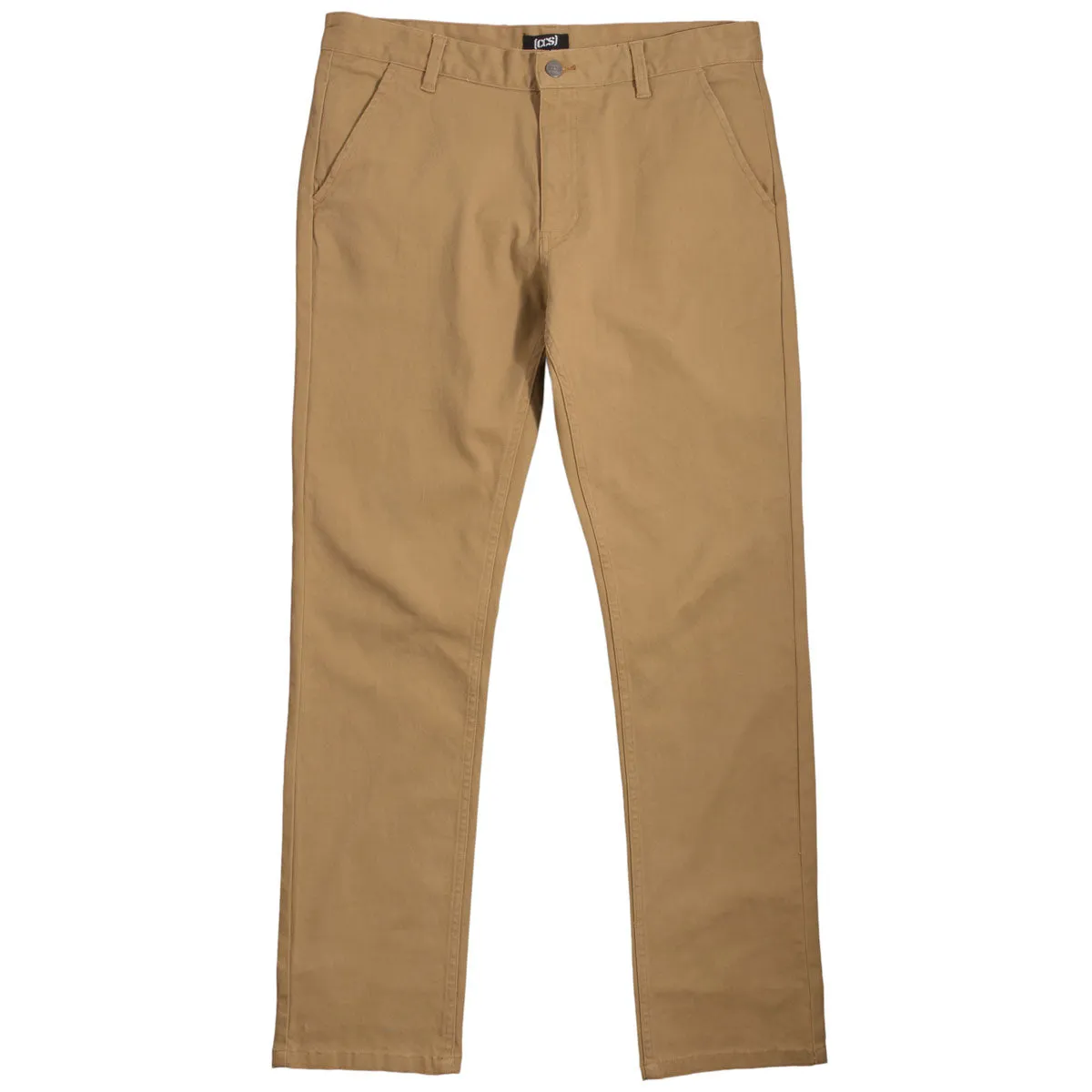 CCS Straight Stretch Chino Pants - Khaki Non slip grip