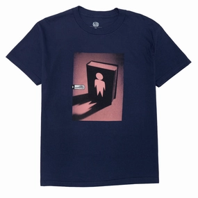 Alien Workshop Good Book T-Shirt - Navy Blue sale season Thermoregulating Fabric