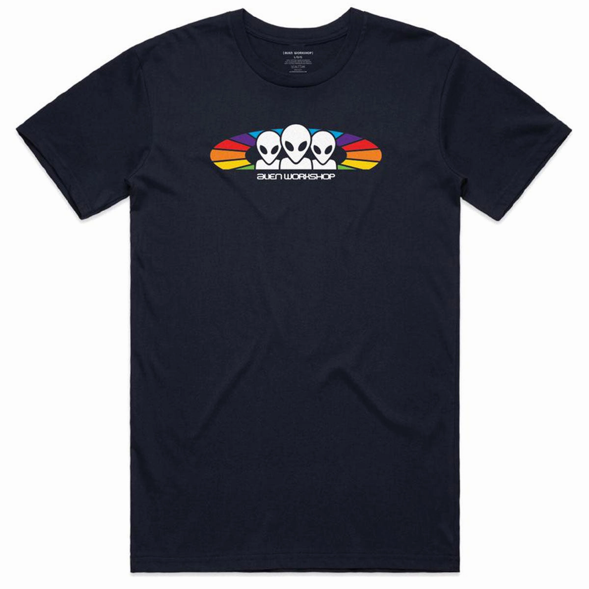 Alien Workshop Spectrum T-Shirt - Navy Casual Day Wear budget-friendly