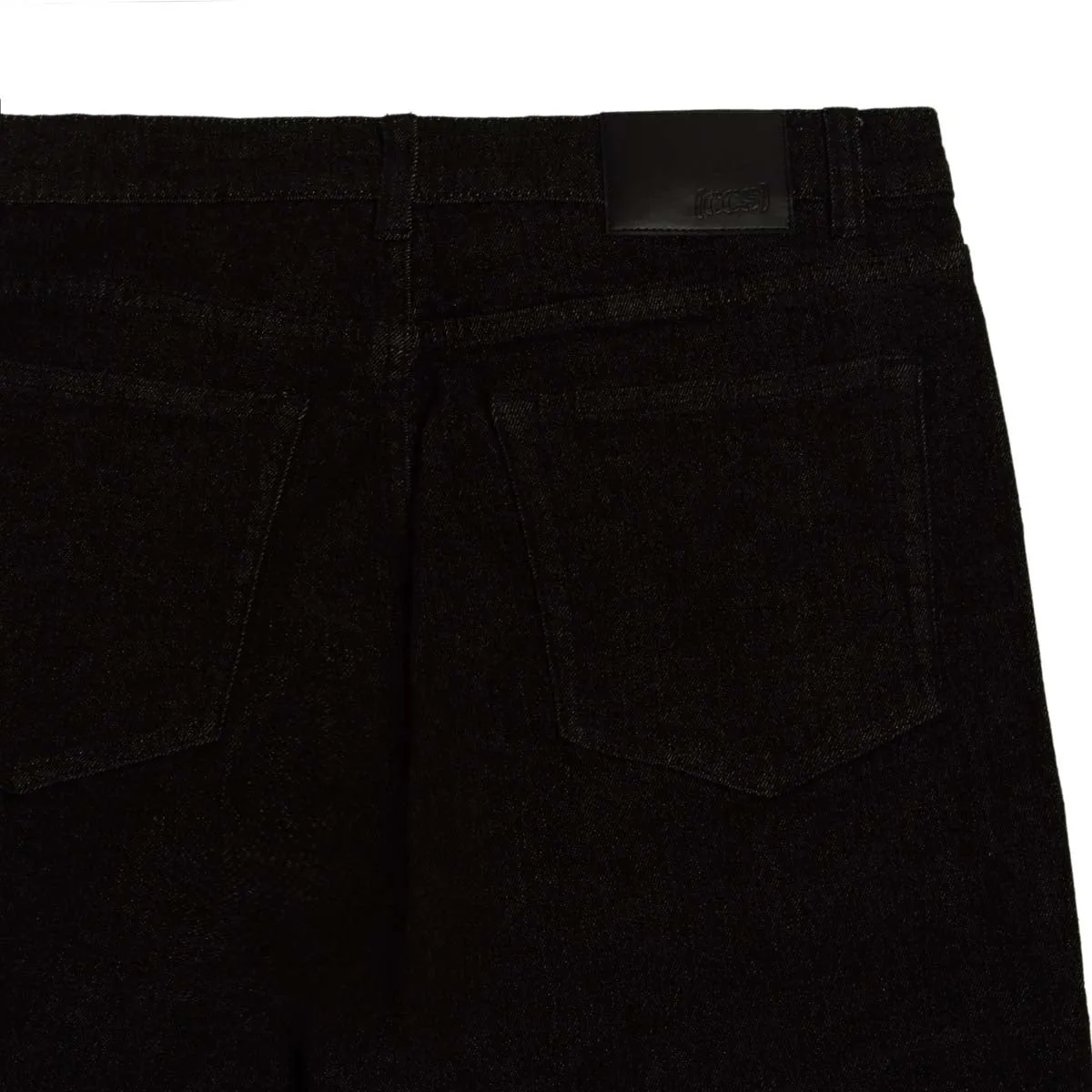 Mid Rise CCS Relaxed Stretch Denim Jeans - 12oz Black