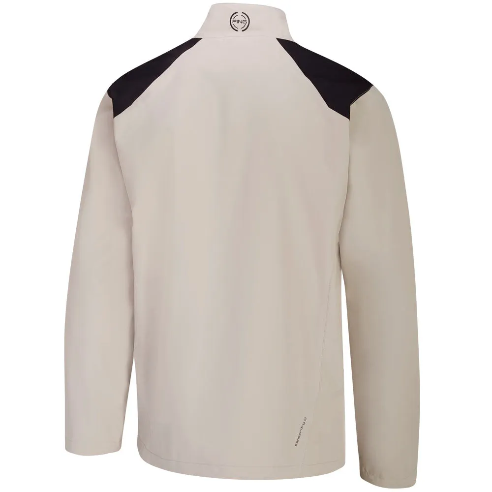 Zippered Pockets Abrasion resistant Ping SensorDry S2 Waterproof Jacket - Mushroom/Black