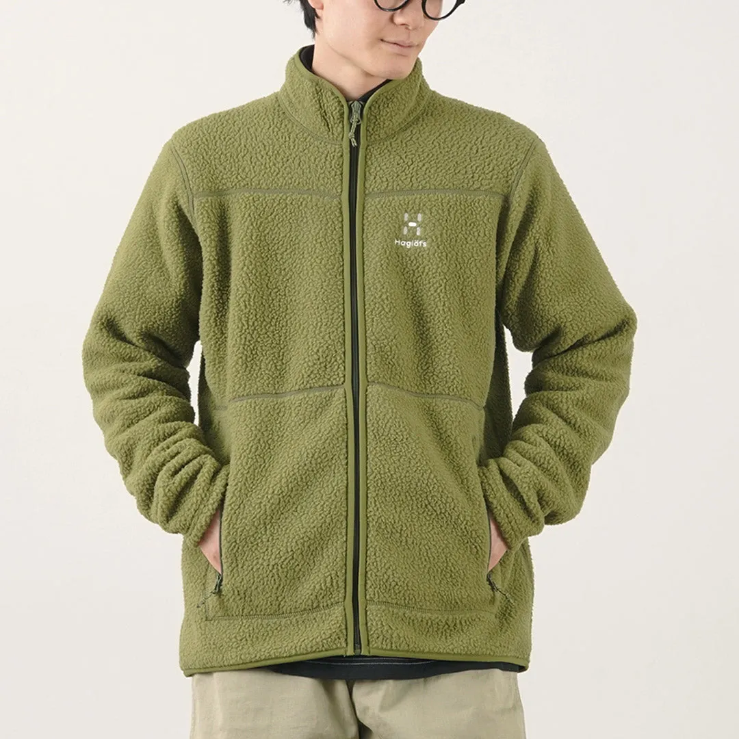 HAGLOFS / Mossa Pile Jacket Layered Ventilation Panels