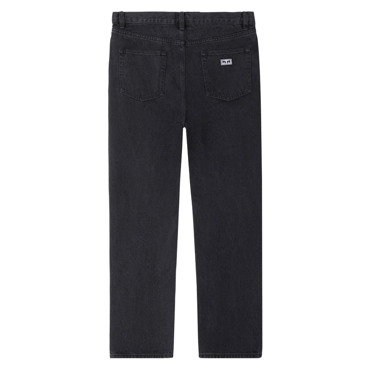Obey Bender Denim Jeans - Faded Black NonSlipGrip MultiPocketSystem